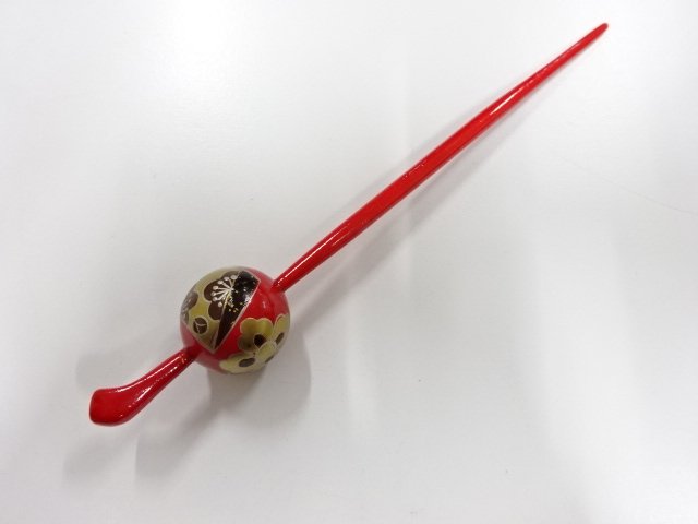 JAPANESE KIMONO / ANTIQUE LACQUERED LACQUER WARE